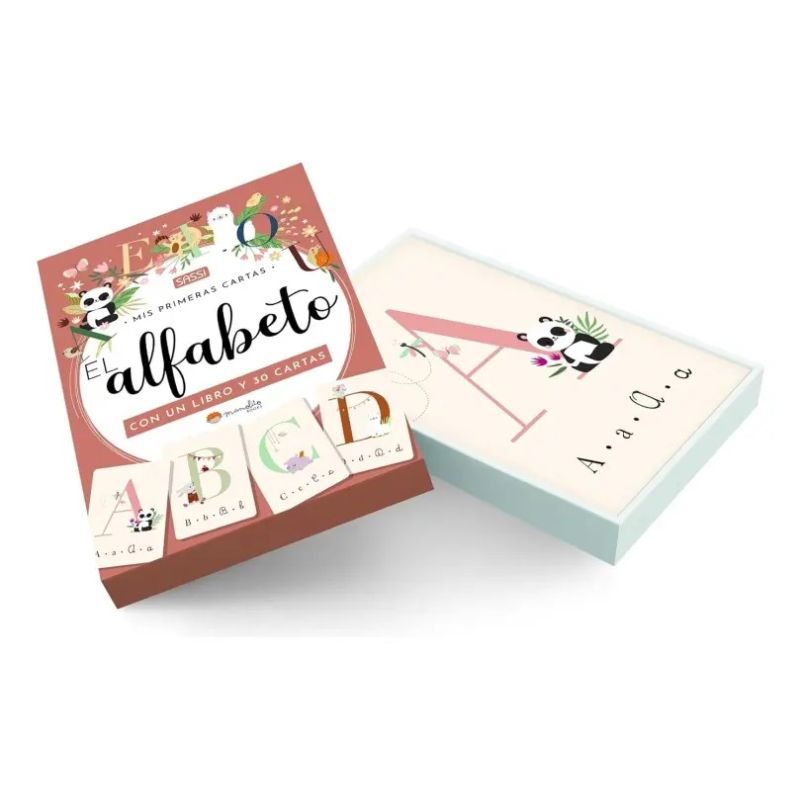ALFABETO, EL - MIS PRIMERAS CARTAS - LIBRO + 30 CARTAS (Nuevo)