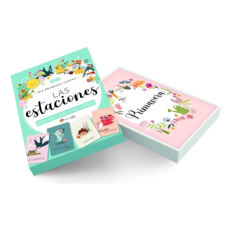 ESTACIONES, LAS - MIS PRIMERAS CARTAS - LIBRO + 30 CARTAS (Nuevo)