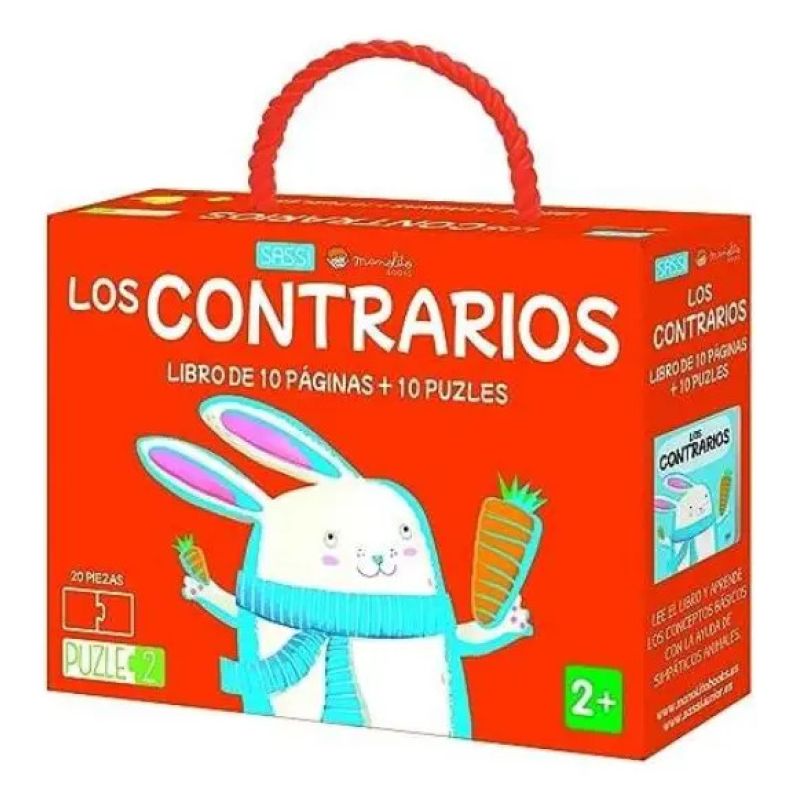 CONTRARIOS, LOS - LIBRO DE 10 PAGINAS + 10 PUZLES (Nuevo)