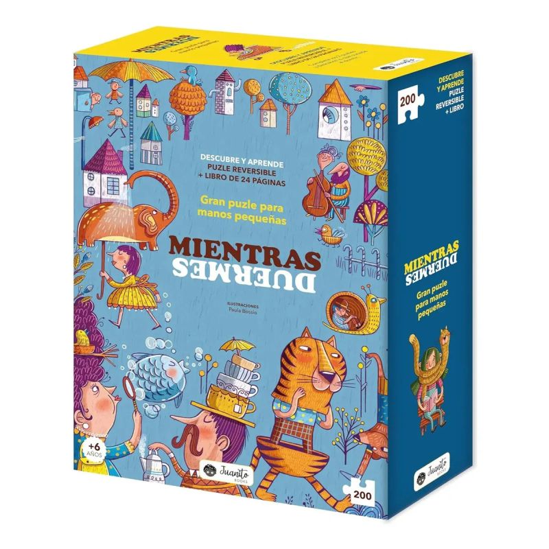 MIENTRAS DUERMES - PUZZLES REVERSIBLES (Nuevo)