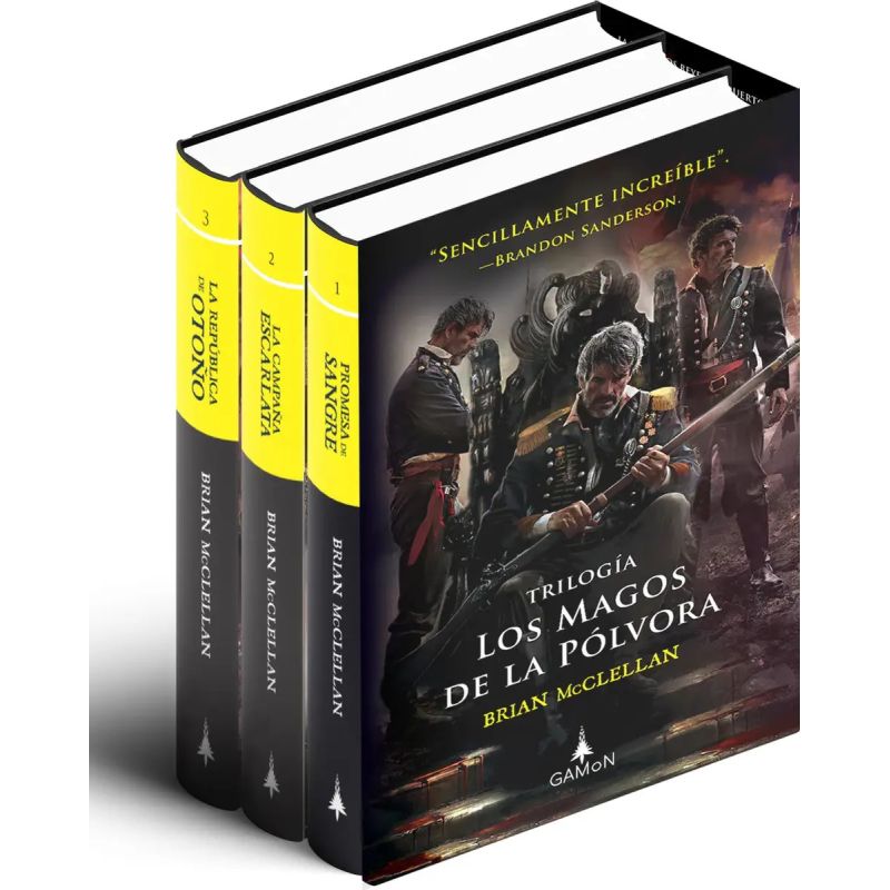 PACK TRILOGIA LOS MAGOS DE LA POLVORA - PB