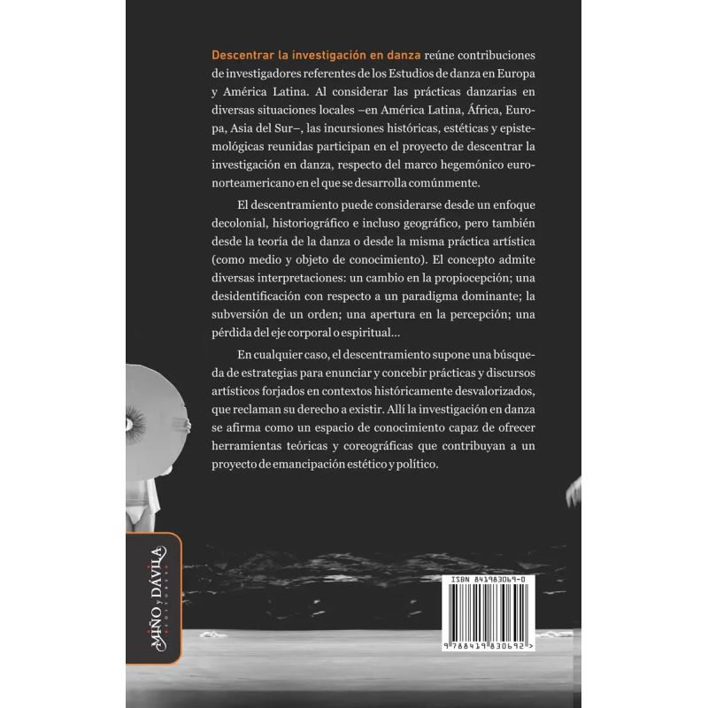 DESCENTRAR LA INVESTIGACION EN DANZA (Nuevo)