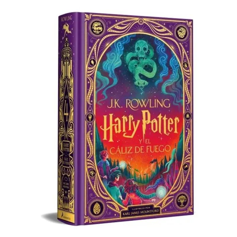 HARRY POTTER 4 - Y EL CALIZ DE FUEGO - ILUSTRADA + INTERACTIVA - TD (Nuevo)