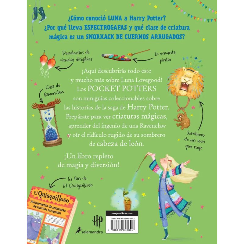 LUNA - POCKET POTTERS - HARRY POTTER - TD (Nuevo) - Miniatura 2