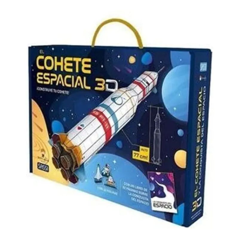 COHETE ESPACIAL 3D, EL - VIAJA CONOCE Y EXPLORA MOTOR (Nuevo)