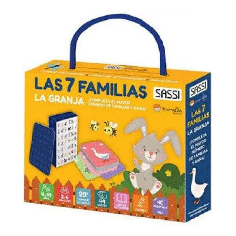 GRANJA, LA - LAS 7 FAMILIAS - JUEGO DE CARTAS (Nuevo)