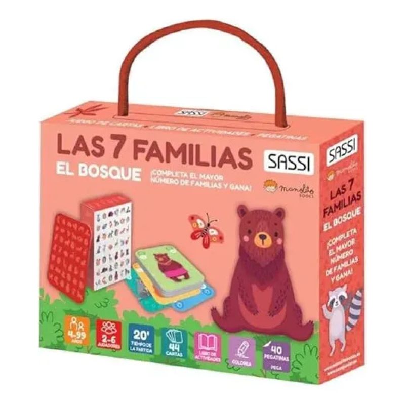 BOSQUE, EL - JUEGO DE CARTAS - LAS 7 FAMILIAS (Nuevo)