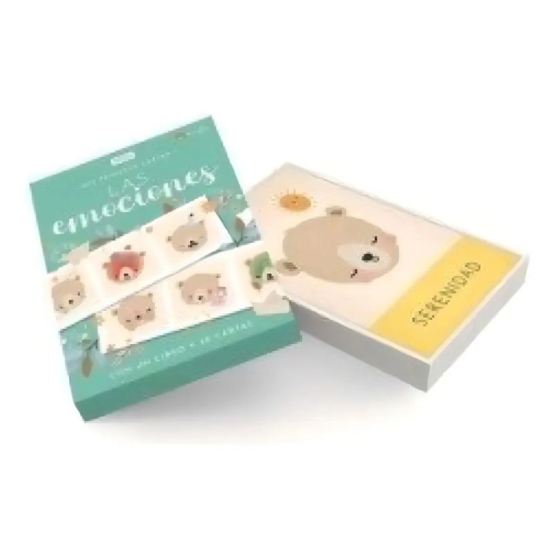 EMOCIONES, LAS - MIS PRIMERAS CARTAS - LIBRO + CARTAS (Nuevo)