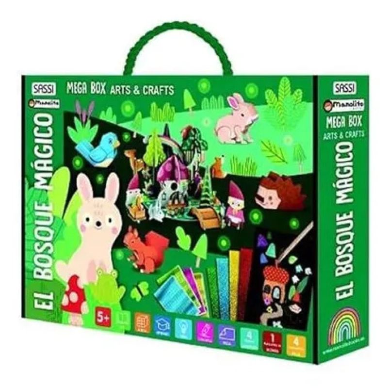 BOSQUE MAGICO - MEGA BOX ARTS &amp; CRAFTS (Nuevo)