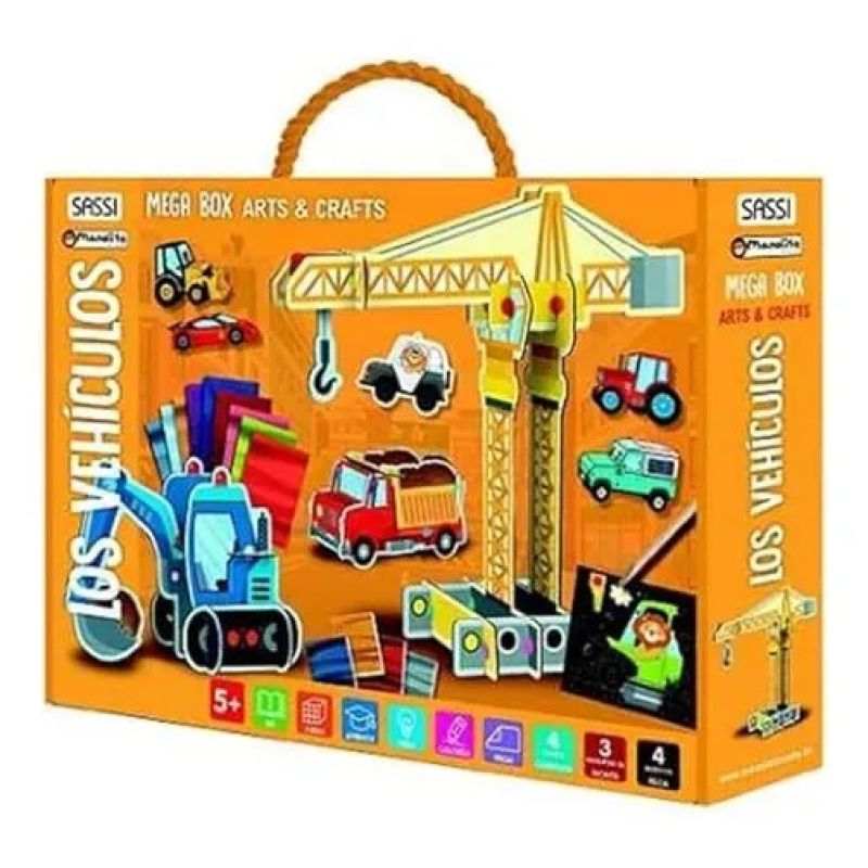 VEHICULOS, LOS - MEGA BOX ARTS &amp; CRAFTS (Nuevo)