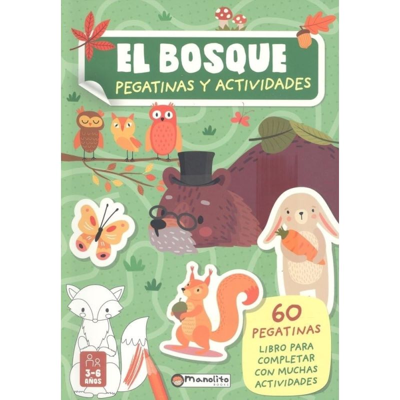 BOSQUE, EL - PEGATINAS Y ACTIVIDADES - TD (Nuevo)