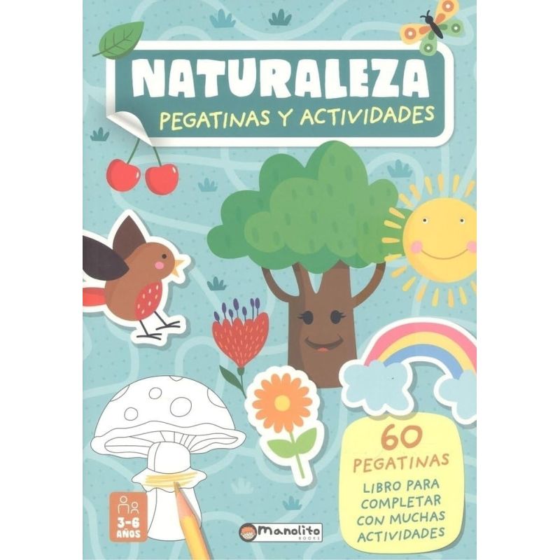 NATURALEZA - PEGATINAS Y ACTIVIDADES - TD (Nuevo)