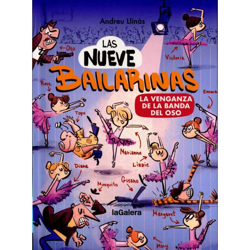 VENGANZA DE LA BANDA DEL OSO, LA - LAS NUEVE BAILARINAS 2 (Nuevo) - Miniatura 2