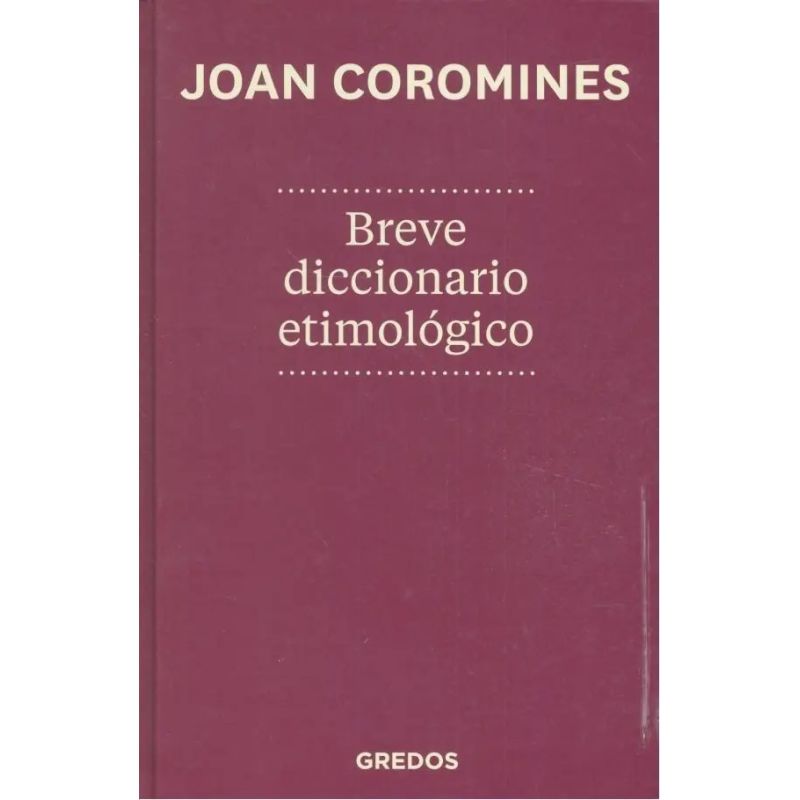 BREVE DICCIONARIO ETIMOLOGICO - TD (Nuevo)