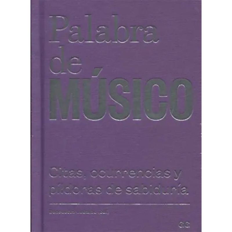 PALABRA DE MUSICO (Nuevo)