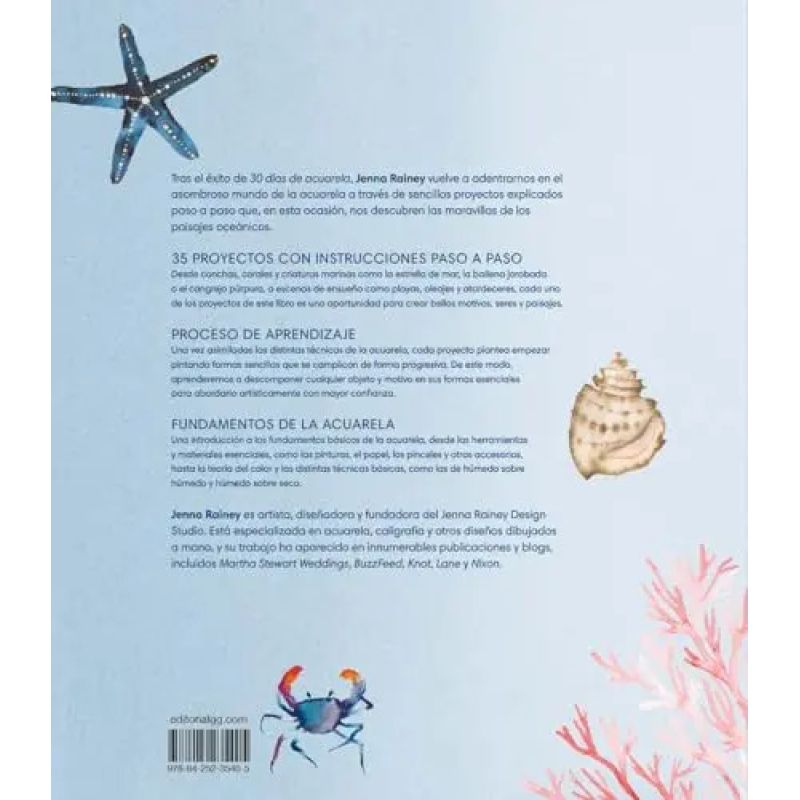 30 DIAS DE ACUARELA - MOTIVOS MARINOS (Nuevo) - Miniatura 2