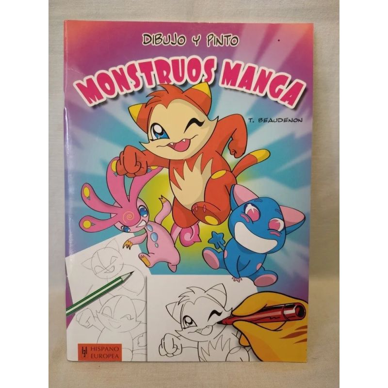 DIBUJO Y PINTO MONSTRUOS MANGA (Nuevo) - Miniatura 2
