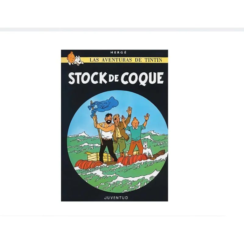 STOCK DE COQUE - LAS AVENTURAS DE TINTIN - TD (Nuevo)