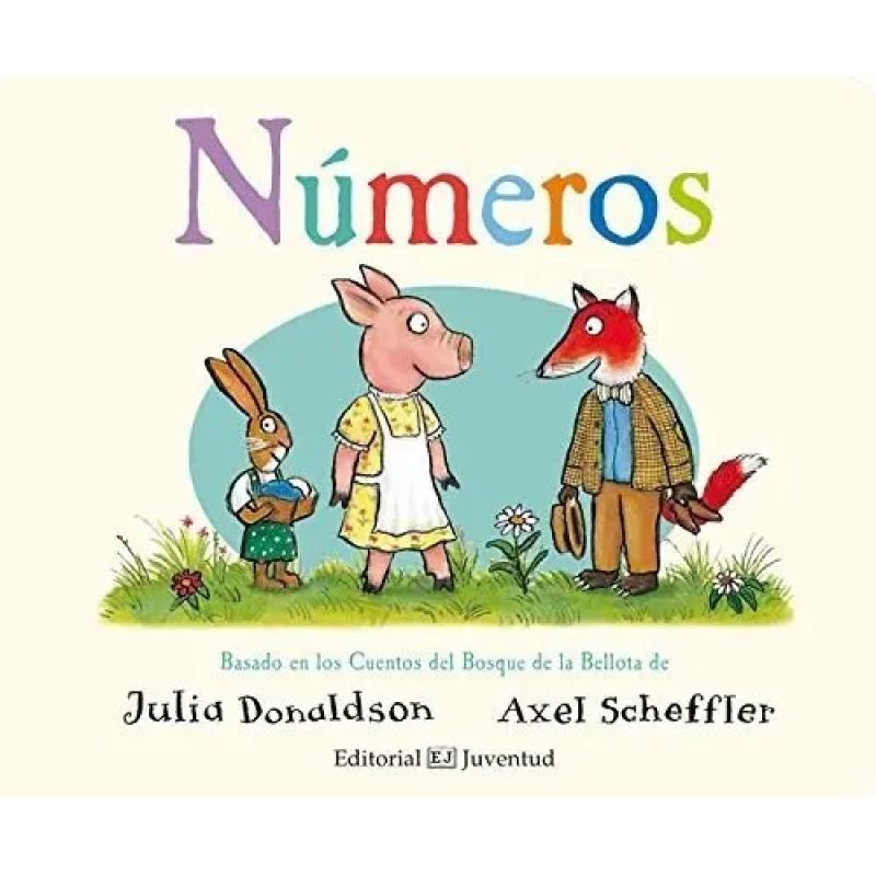 NUMEROS - BASADO EN LOS CUENTOS DEL BOSQUE DE LA BELLOTA - CARTONE (Nuevo)