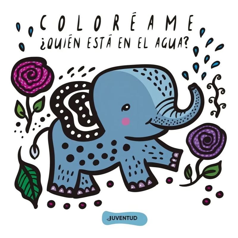 QUIEN ESTA EN EL AGUA ? COLOREAME (LIBRO DE BAÑO) (Nuevo)