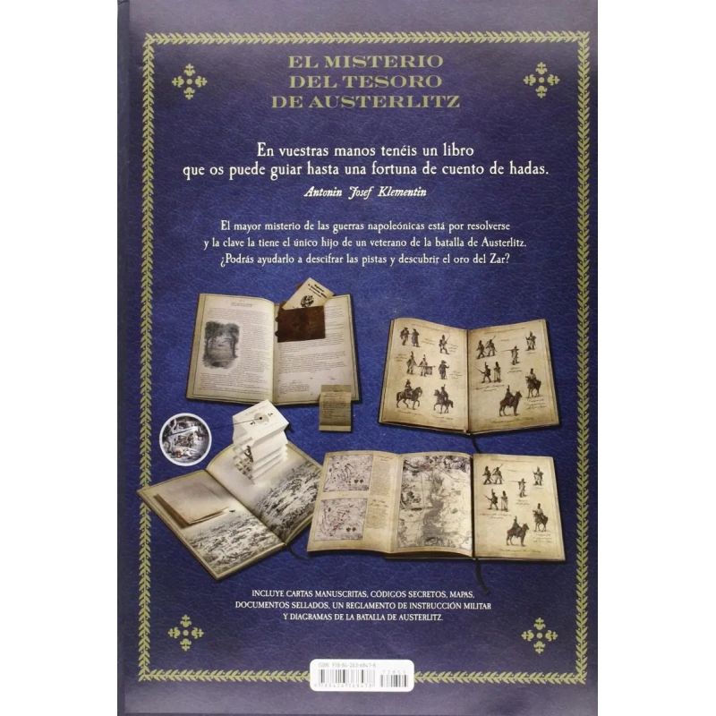 MISTERIO DEL TESORO DE AUSTERLITZ,EL - LIBROS MOVILES (Nuevo)