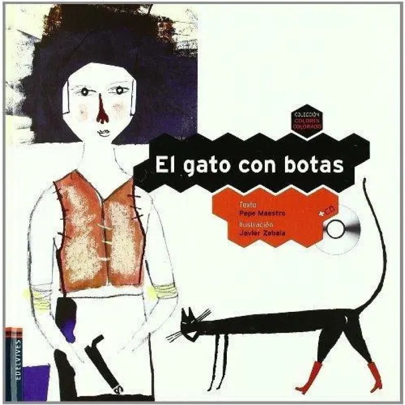 GATO CON BOTAS, EL - COLORIN COLORADO + A/CD (Nuevo)