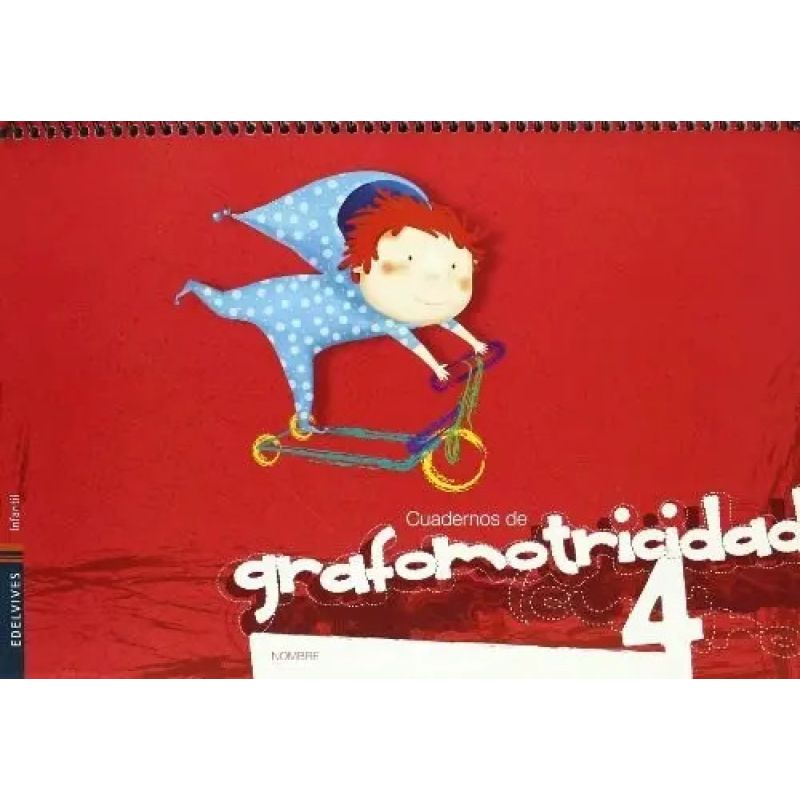 GRAFOMOTRICIDAD 4 - CUADERNO (Nuevo)