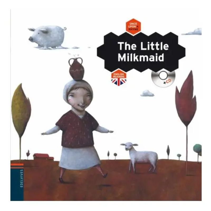 LITTLE MILKMAID,THE - ONCE UPON A RHYME + CD (Nuevo) - Miniatura 2