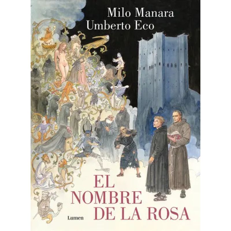 NOMBRE DE LA ROSA, EL - NOVELA GRAFICA - LIBRO 1 (Nuevo)
