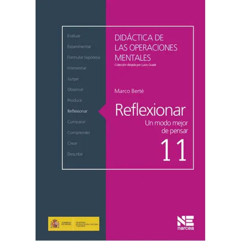 REFLEXIONAR UN MUNDO MEJOR DE PENSAR - DIDACTICA DE LAS OPERACIONES MENTALES (Nuevo)