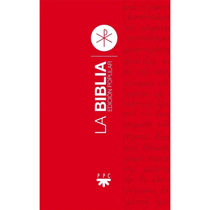 BIBLIA DE AMERICA POPULAR - FELXIBLE ROJA (Nuevo)