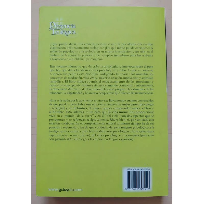PSICOLOGIA Y TEOLOGIA (Nuevo)
