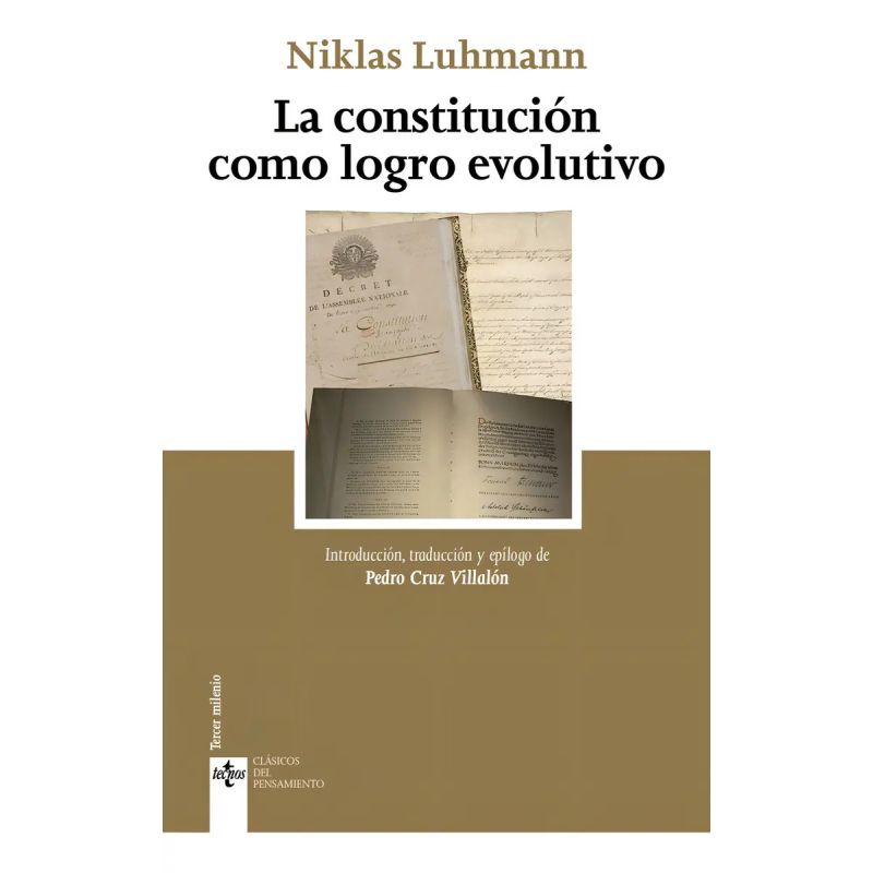 CONSTITUCION COMO LOGRO EVOLUTIVO, LA (Nuevo)