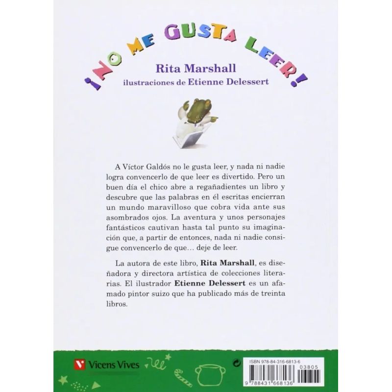 NO ME GUSTA LEER - PIÑATA (Nuevo)