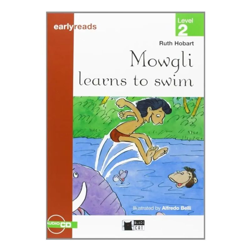 MOWGLI LEARNS TO SWIM - EARLYREADS 2 (PRE-A1) (Nuevo)