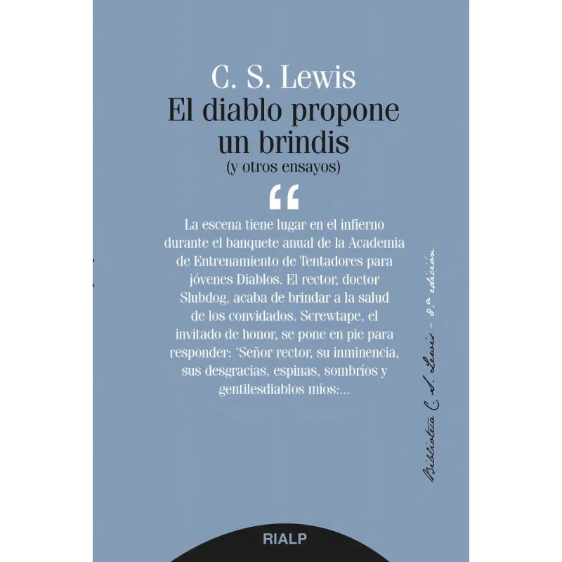 DIABLO PROPONE UN BRINDIS, EL (Nuevo)