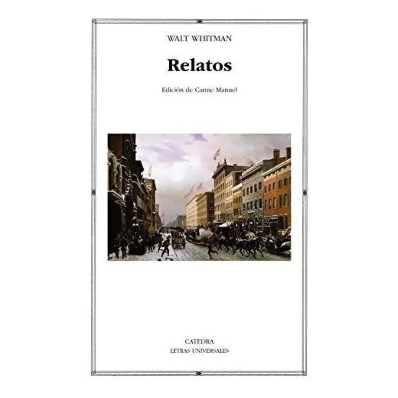 RELATOS - WALT WHITMAN (Nuevo)