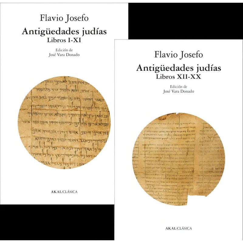 ANTIGUEDADES JUDIAS - 2 VOLUMENES (Nuevo)