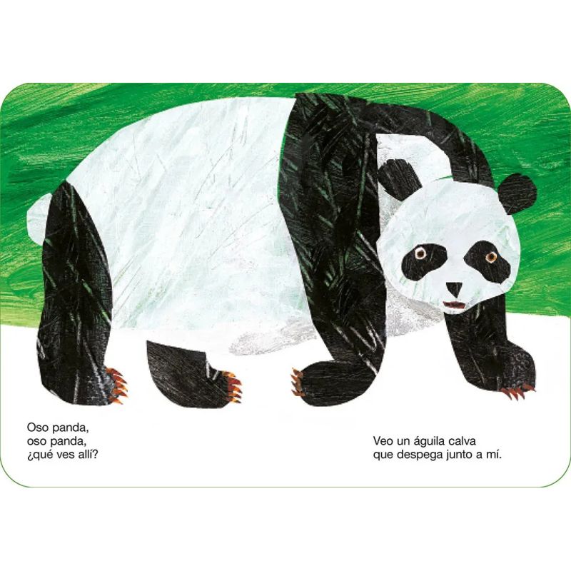 OSO PANDA, OSO PANDA, QUE VES ALLI ? - CARTONE (Nuevo) - Miniatura 3