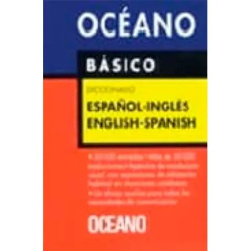 OCEANO DICC.BASICO INGLES/ESPAÑOL 3881 (MINI) (Nuevo)