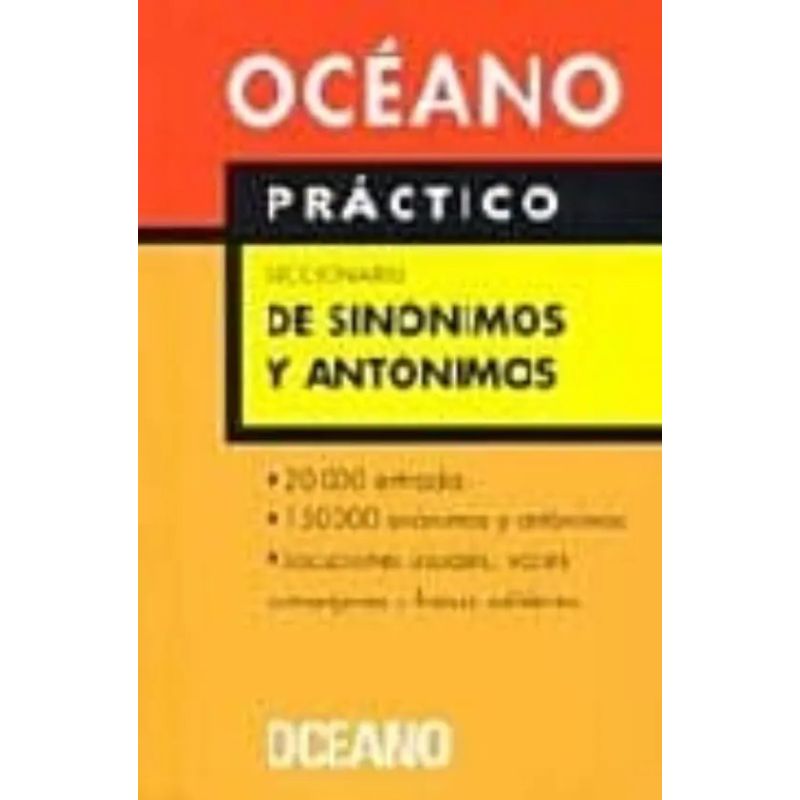 OCEANO DICC.DE SINONIMOS Y ANTONIMOS (4187) (Nuevo) - Miniatura 2
