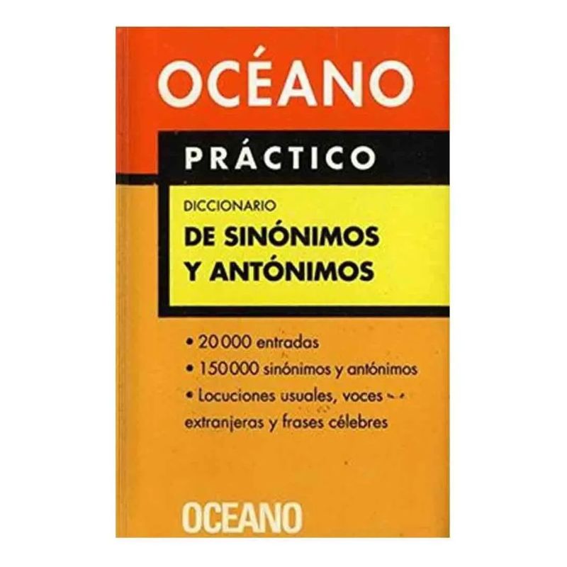 OCEANO DICC.DE SINONIMOS Y ANTONIMOS (4187) (Nuevo)