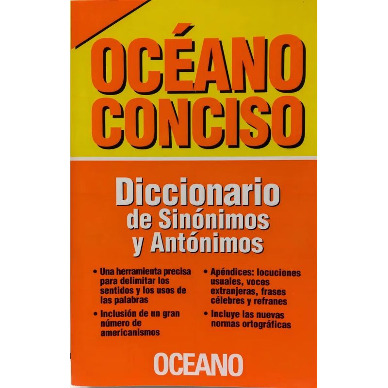 OCEANO DICC.CONCISO DE SINONIMOS Y ANTONIMOS (Nuevo)