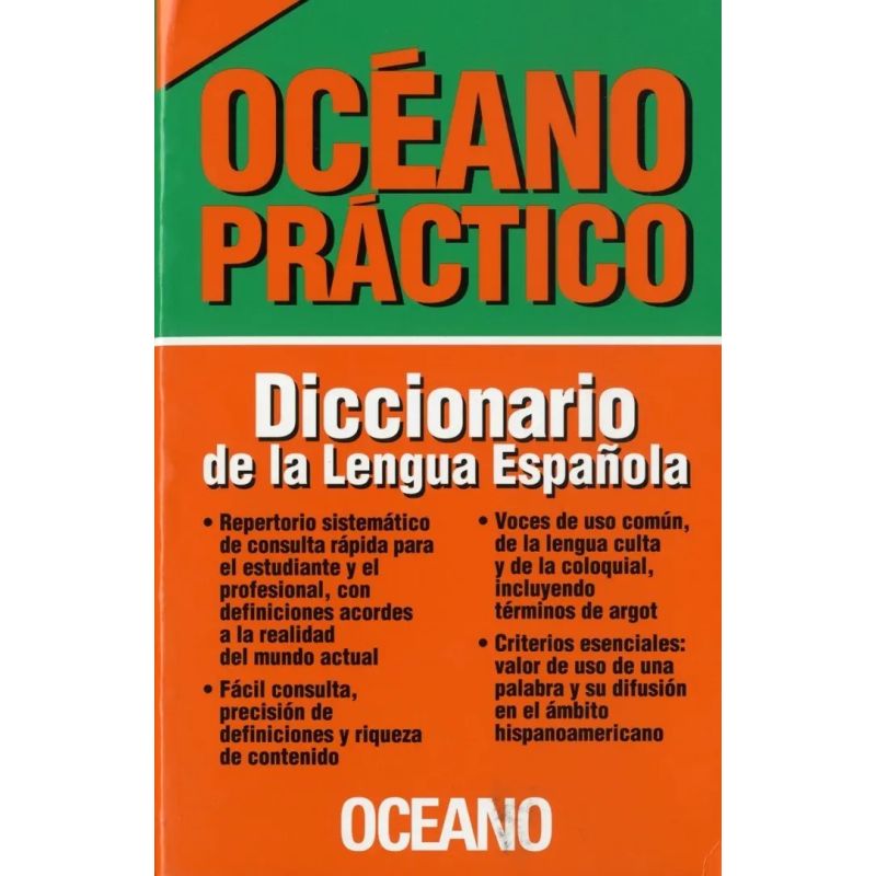 OCEANO DICC.PRACTICO DE LA LENGUA ESPAÑOLA (17840) (Nuevo)