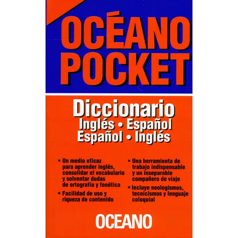 DICCIONARIO OCEANO POCKET INGLES - ESPAÑOL - ESPAÑOL - INGLES - N/ED. (Nuevo)