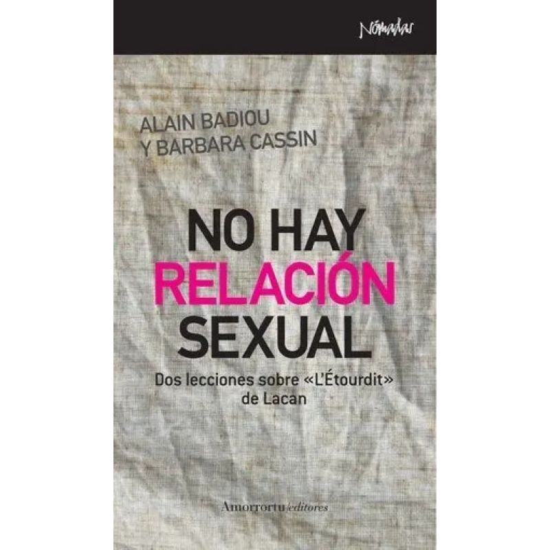 NO HAY RELACION SEXUAL (Nuevo)
