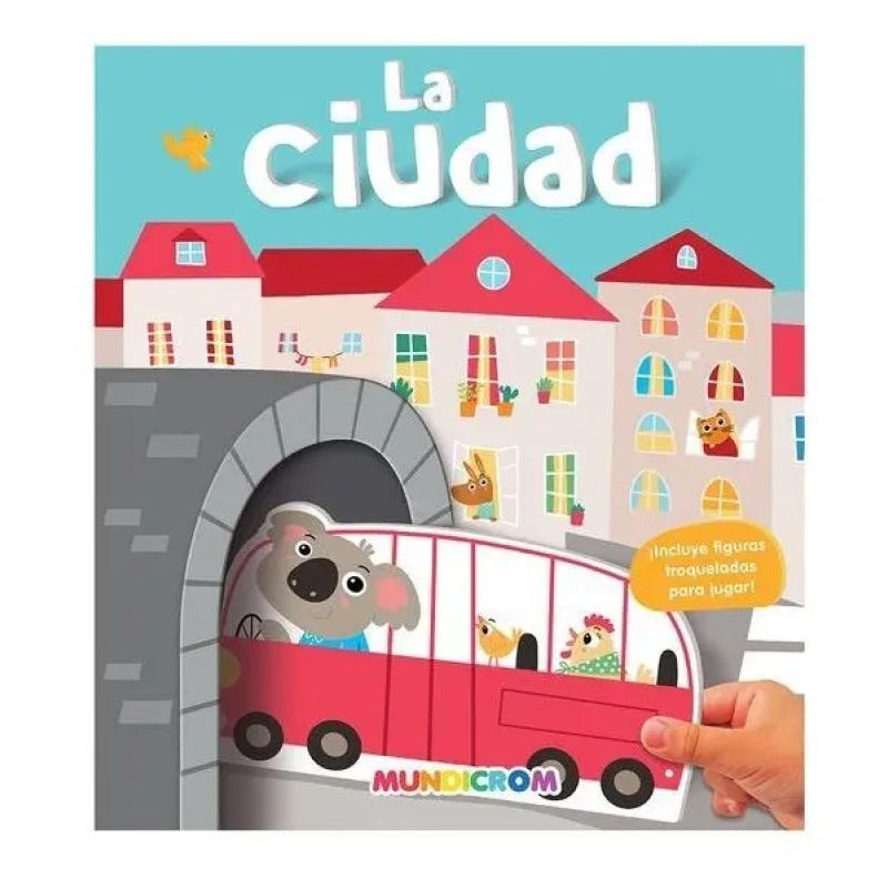CIUDAD, LA - ATRAVIESA LA PAGINA Y JUEGA - CARTONE (Nuevo)