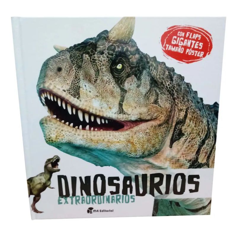 DINOSAURIOS EXTRAORDINARIOS (CARTONE) FLAP GIGANTES (Nuevo)