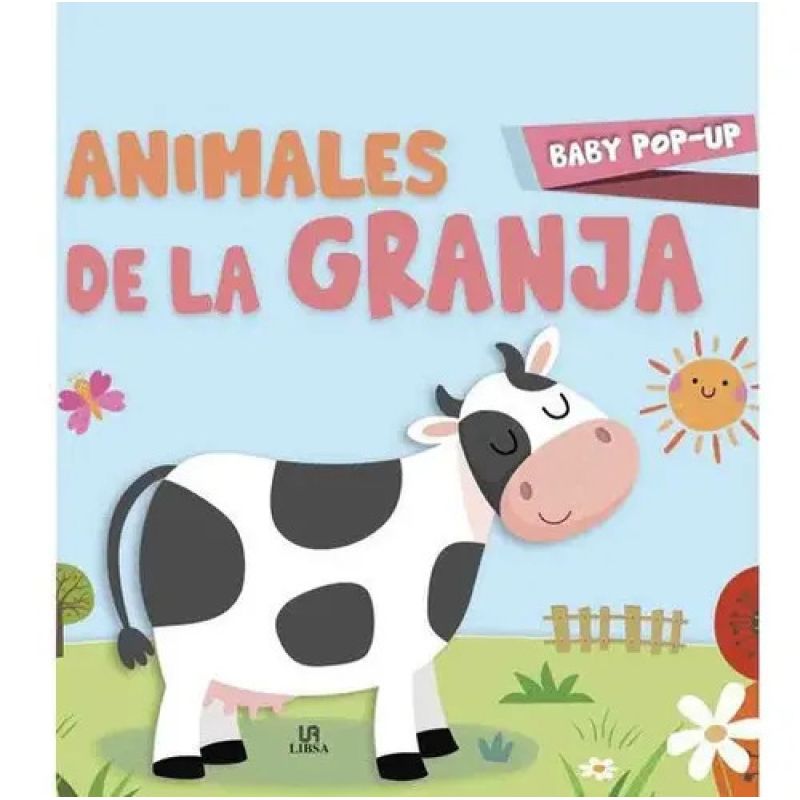 ANIMALES DE LA GRANJA - BABY POP-UP - CARTONE (Nuevo)