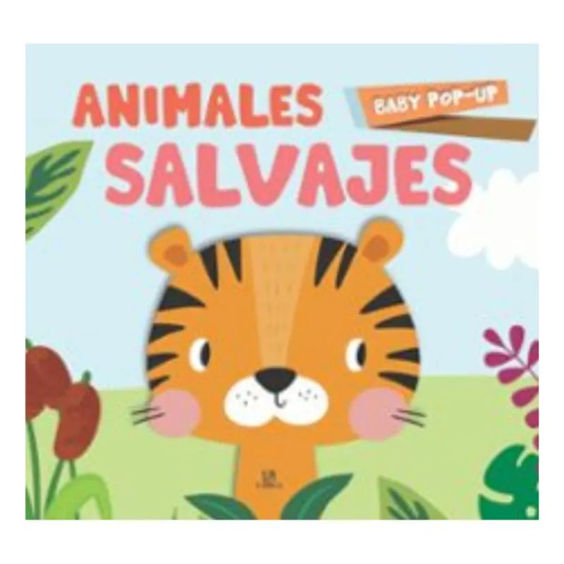 ANIMALES SALVAJES - BABY POP-UP - CARTONE (Nuevo)